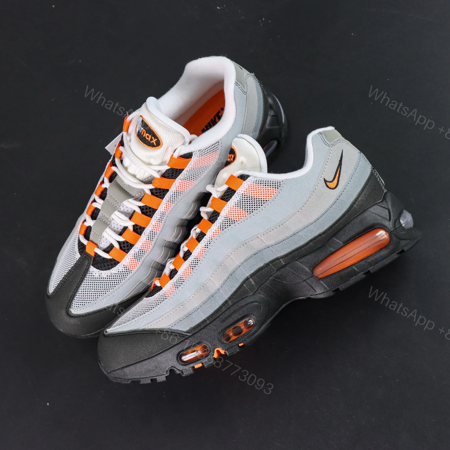 View 8 of Air Max 95 OG ‘Bright Mandarin’
