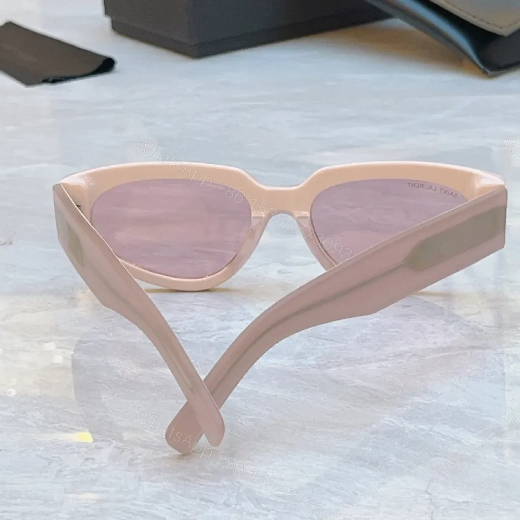 View 6 of Tortoiseshell Cat-Eye Sunglasses with Gold Hardware, UV400 Lens