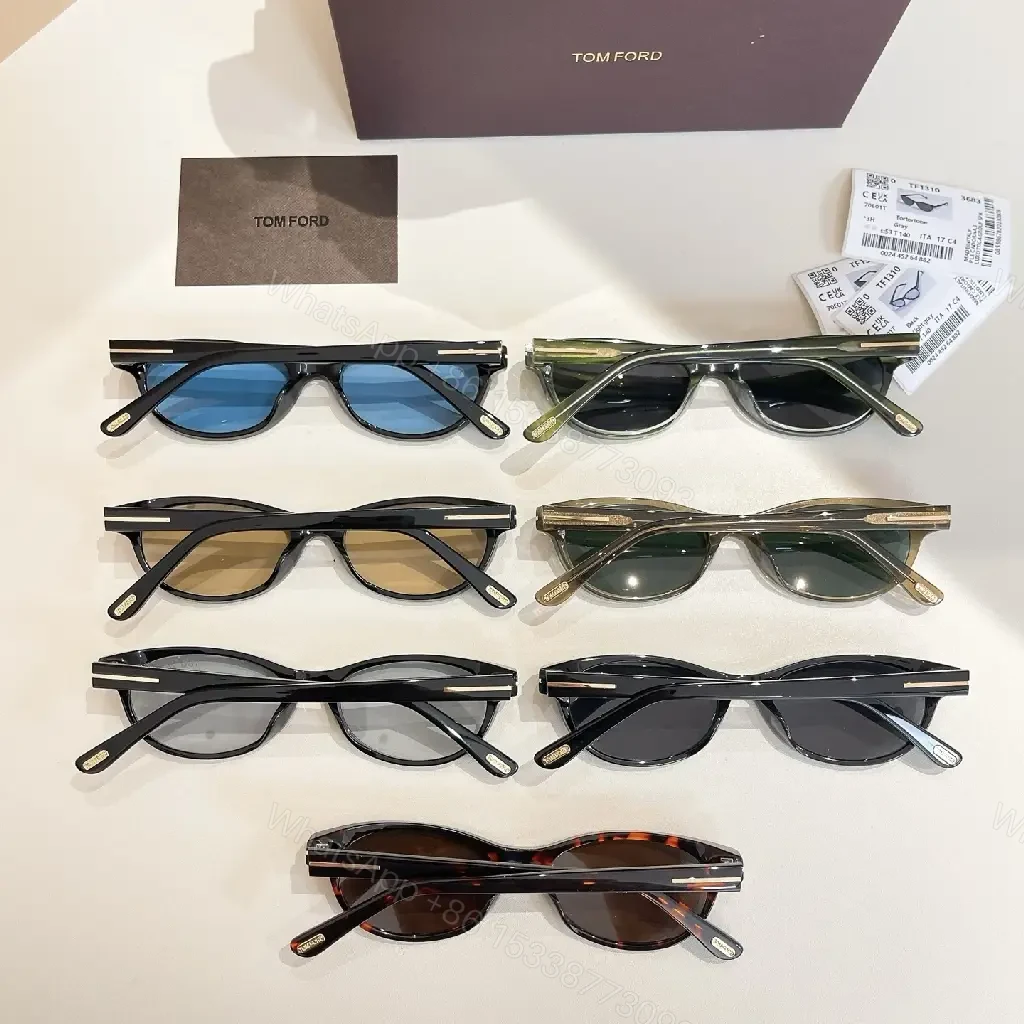 View 7 of Asymmetric Cat-Eye Sunglasses: Premium Acetate + Metal