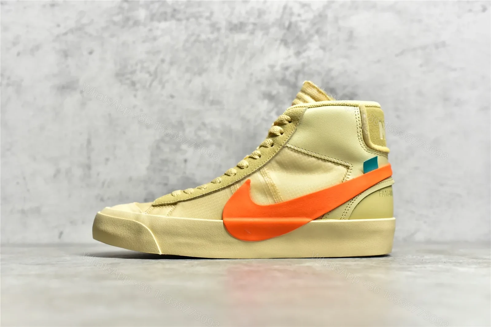 OFF WHITE NIKE BLAZER MID “ALL HALLOWS EVE” — view 1