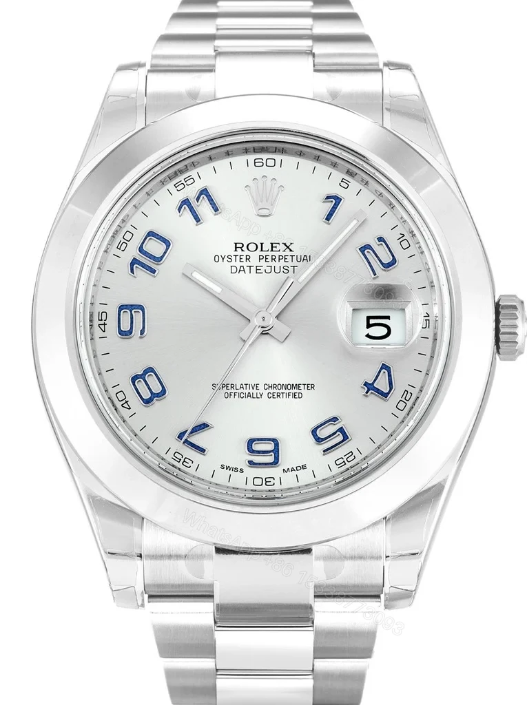 Replica Rolex Datejust II Silver Dial 116300 41 mm — view 1