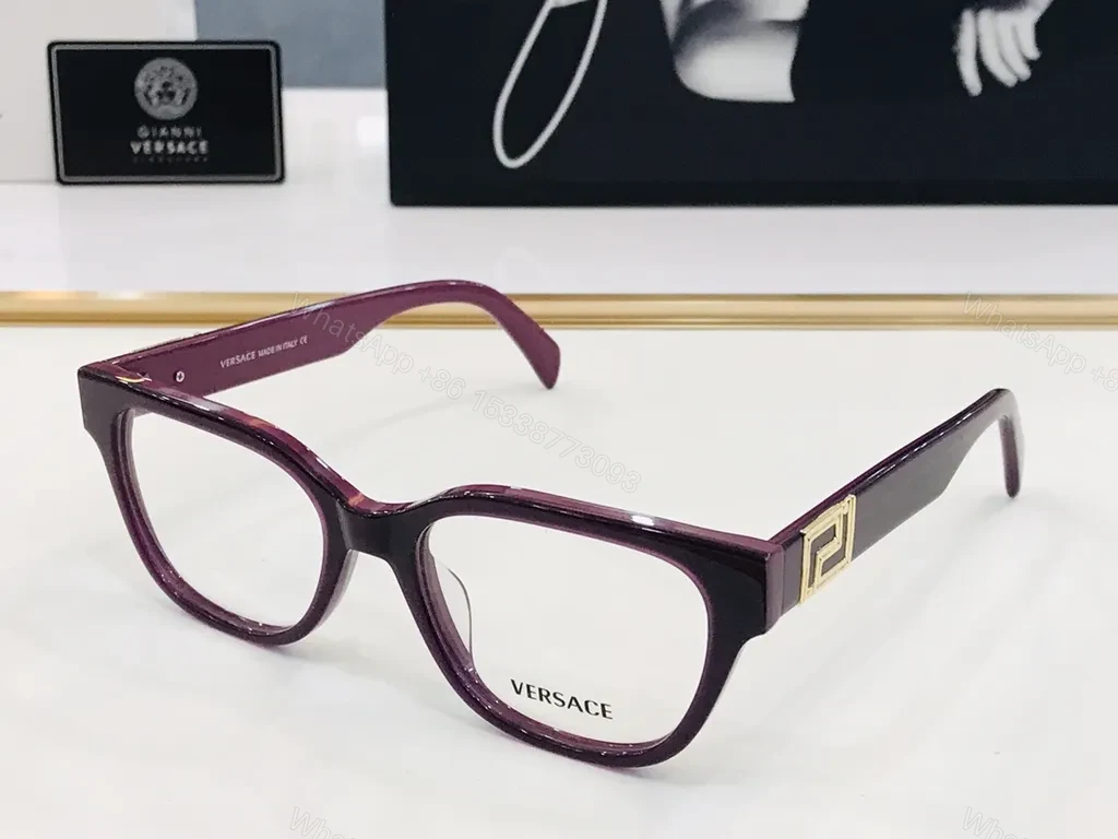 View 6 of Chic Black Acetate Versace Eyewear: Allâ€‘Day Confidence