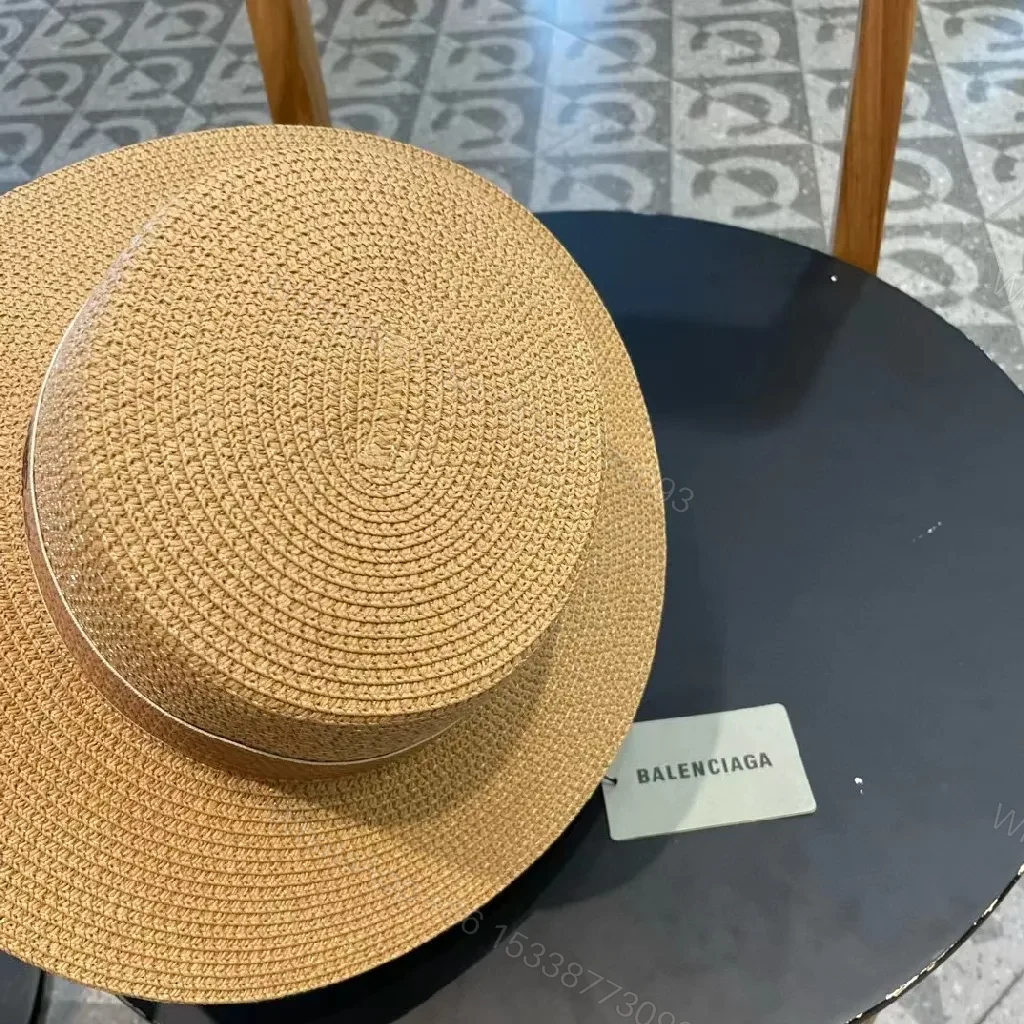 View 6 of Straw Fed Hat: Luxe, Sun-Ready Comfort, Classic Fedora