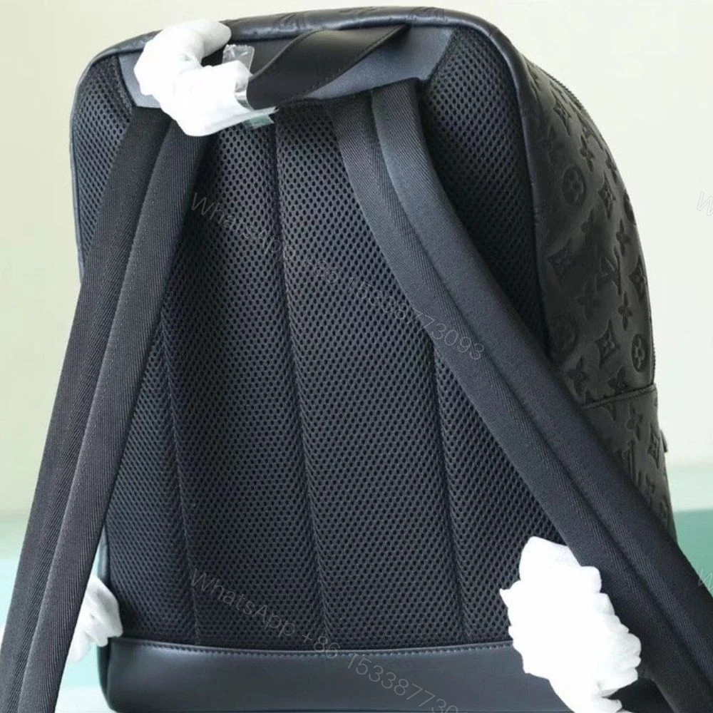 View 3 of Louis Vuitton Racer Backpack Monogram Shadow Black 41cm M46109