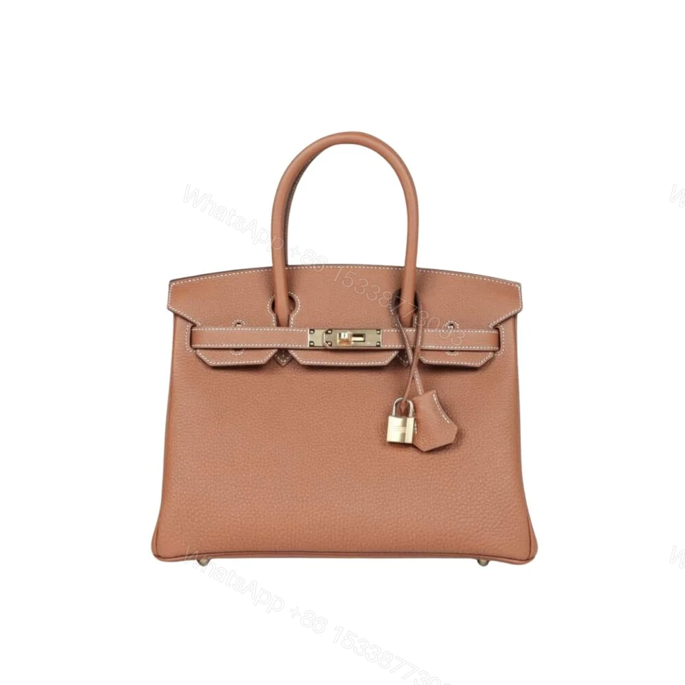 Hermès Birkin 30 Brown Gold Hardware — view 1