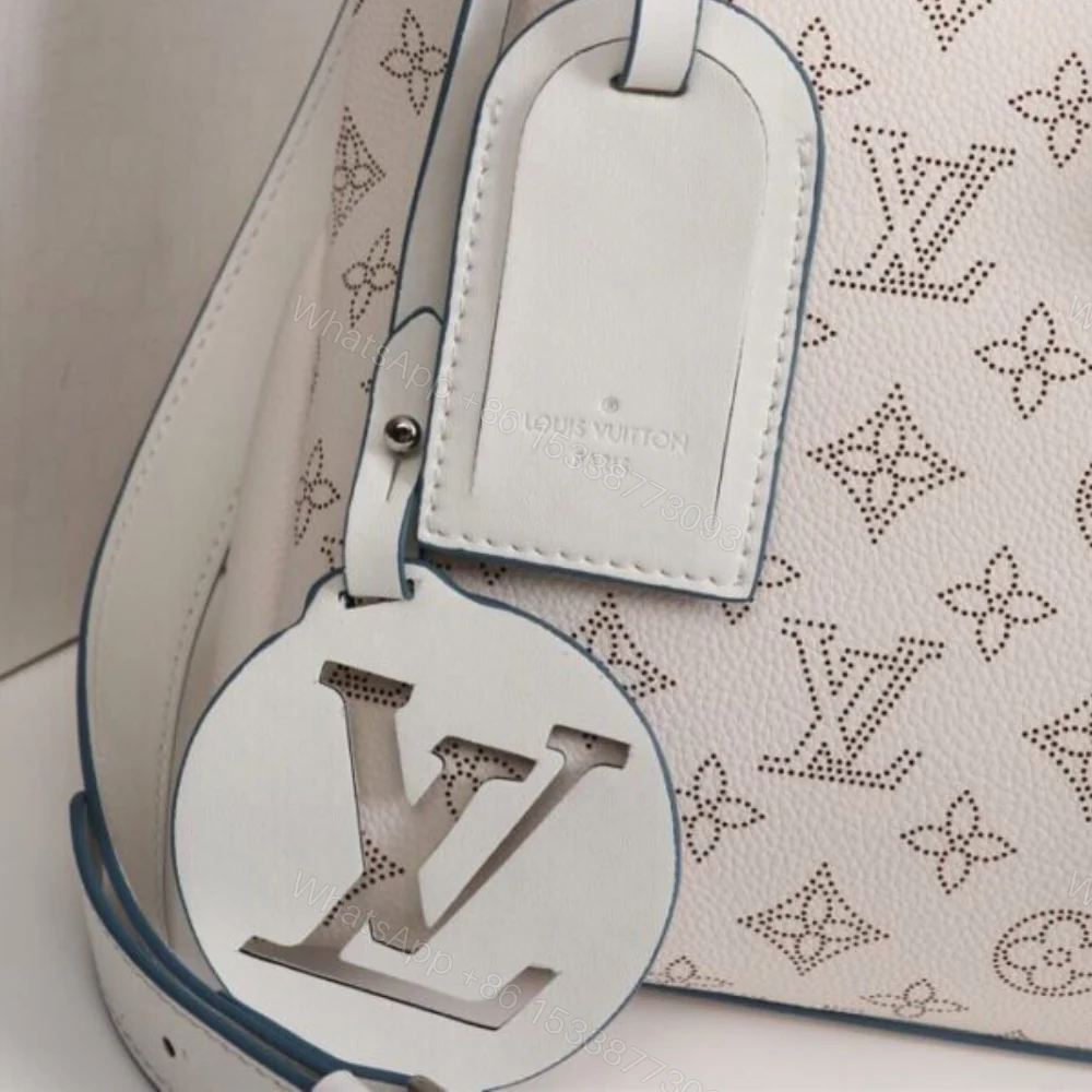View 7 of Louis Vuitton Beaubourg Hobo MM White 32Cm M58482