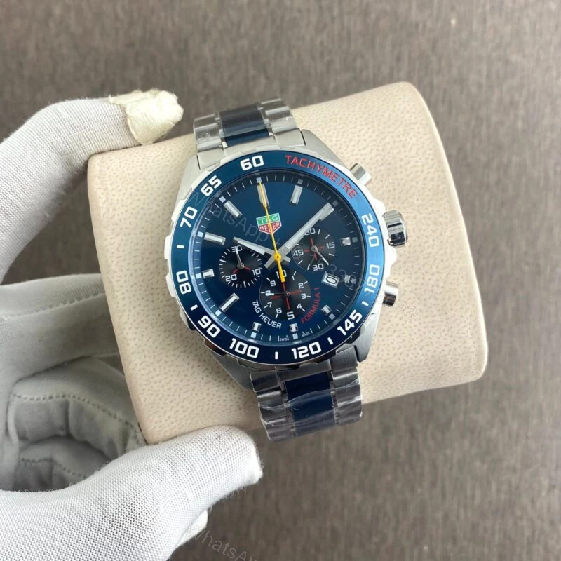 Tag Heuer Carrera Formula 1 Blue-Silver 42mm Quartz — view 1
