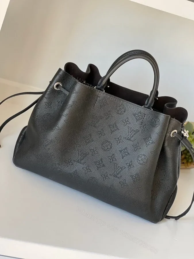 View 4 of Louis vuitton bella mahina tote black