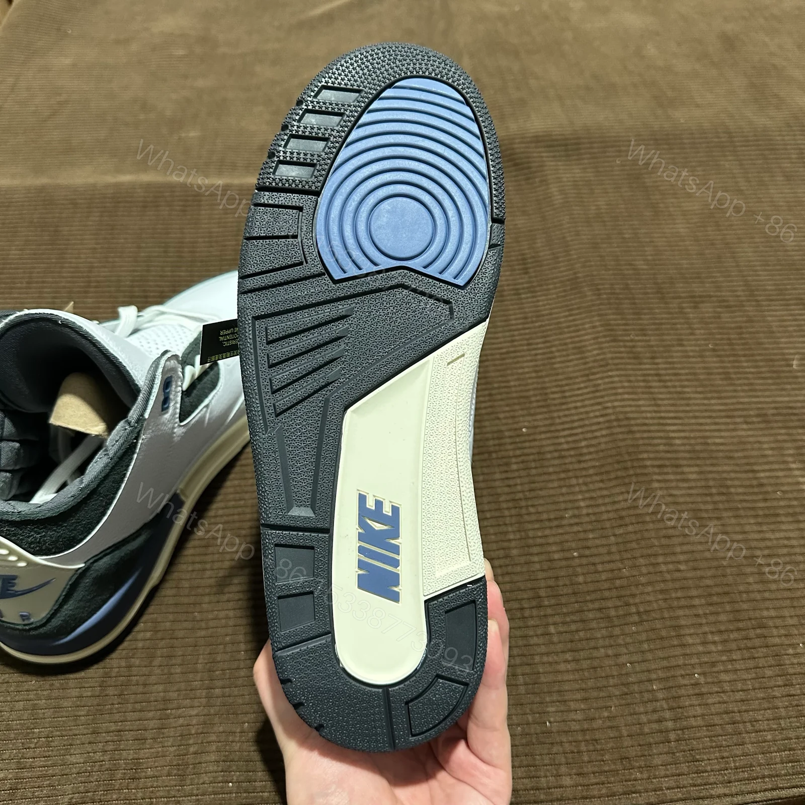 View 8 of Jordan 3 Retro OG SP A Ma Maniére Diffused Blue