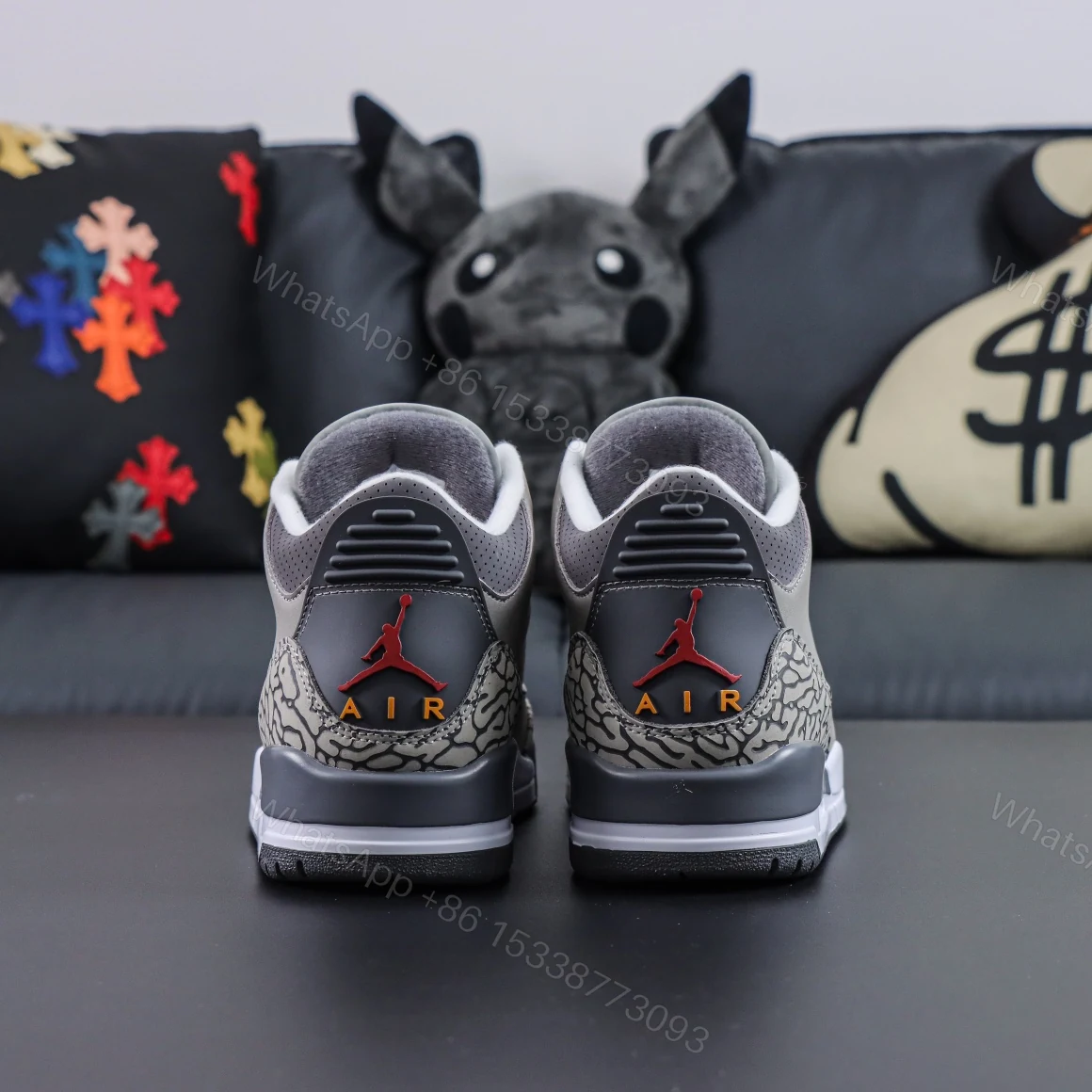 View 6 of Air Jordan 3 Retro “Cool Grey” Reps