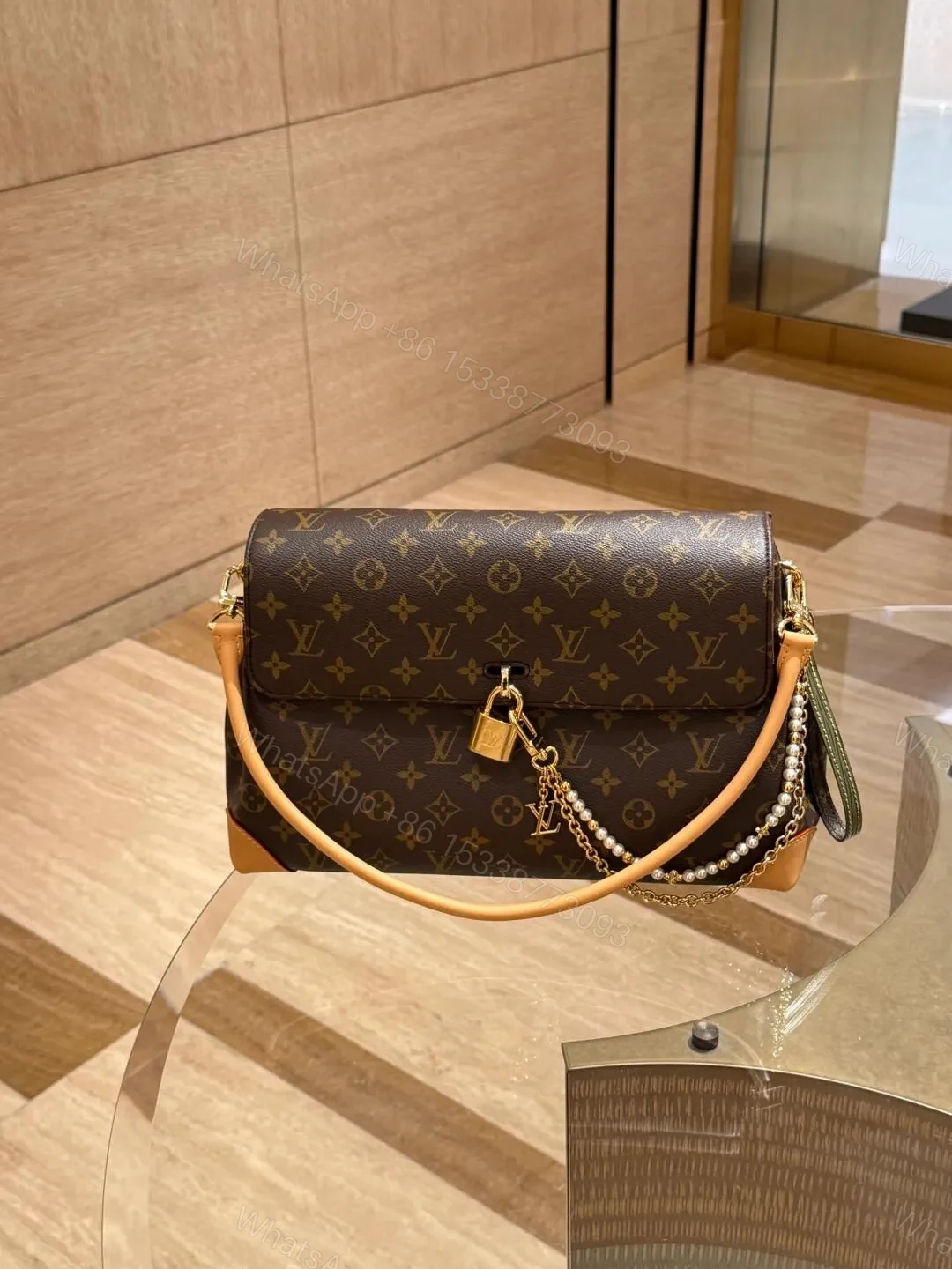 View 3 of LV Hide Away MM Monogram Canvas
