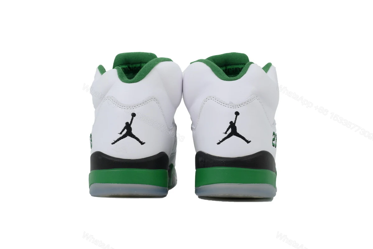 View 6 of Air Jordan 5 Retro 'Lucky Green' DD9336-103