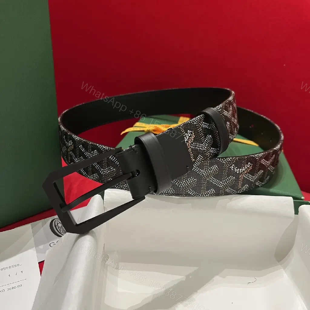 View 6 of Patterned Belted Accessory: Signature Texture, Luxe Edge, Belt