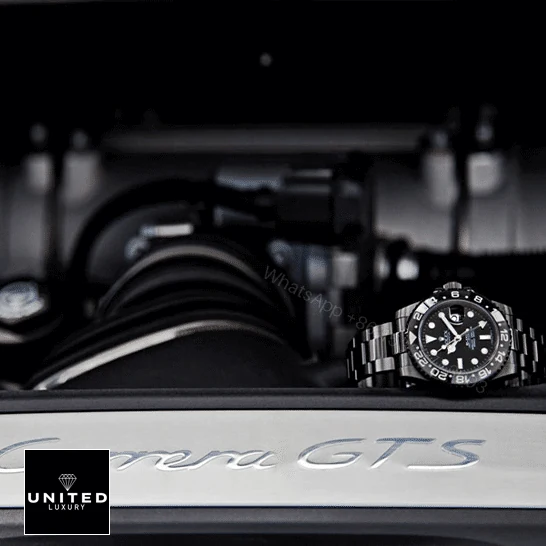 View 9 of Rolex Blaken GMT-Master II 116710 DLC-PVD Replica