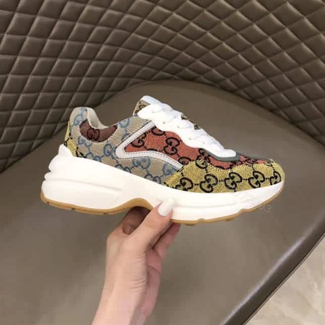 View 2 of Men’s Rhyton GG Multicolor sneaker – GC90
