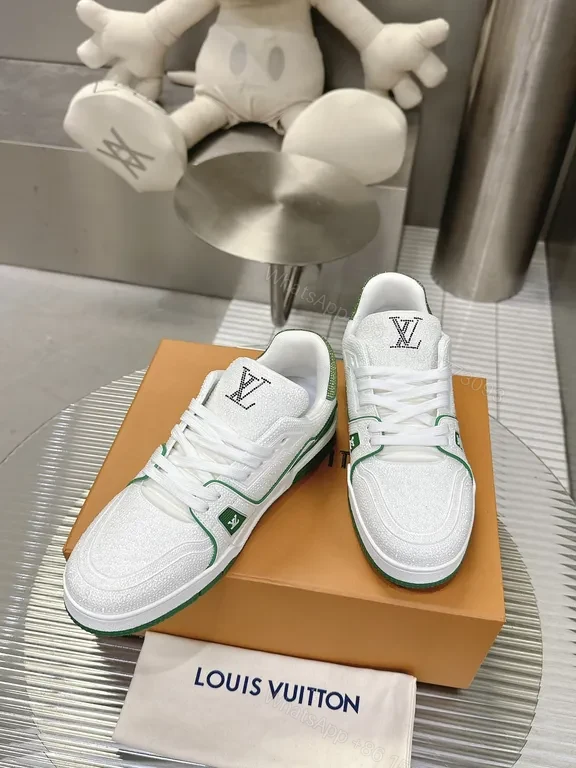 View 5 of Chic Velocity Trainers: Luxury LV-Style Comfort Sneakers