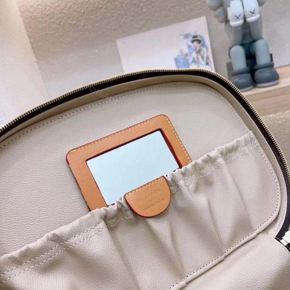 View 3 of Louis Vuitton Nice Vanity Monogram Brown And Beige 32Cm M44935