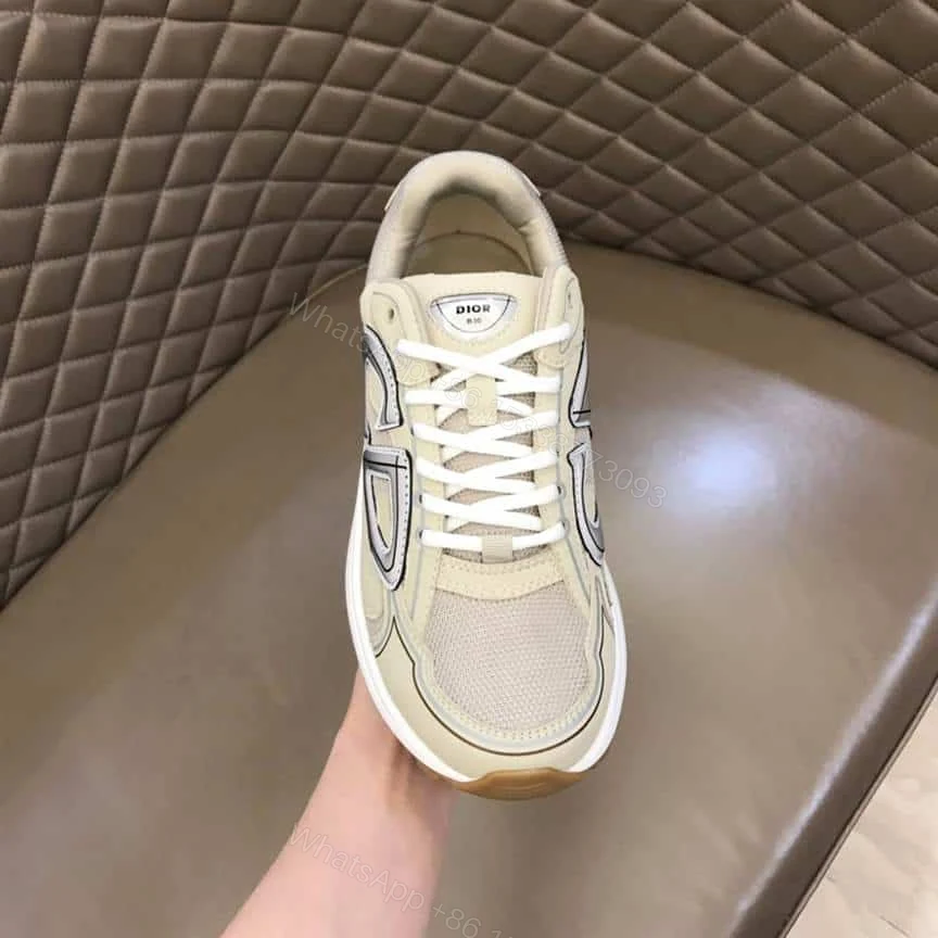 View 4 of DIOR B30 SNEAKERS CREAM MESH AND TECHNICAL FABRIC – CD89