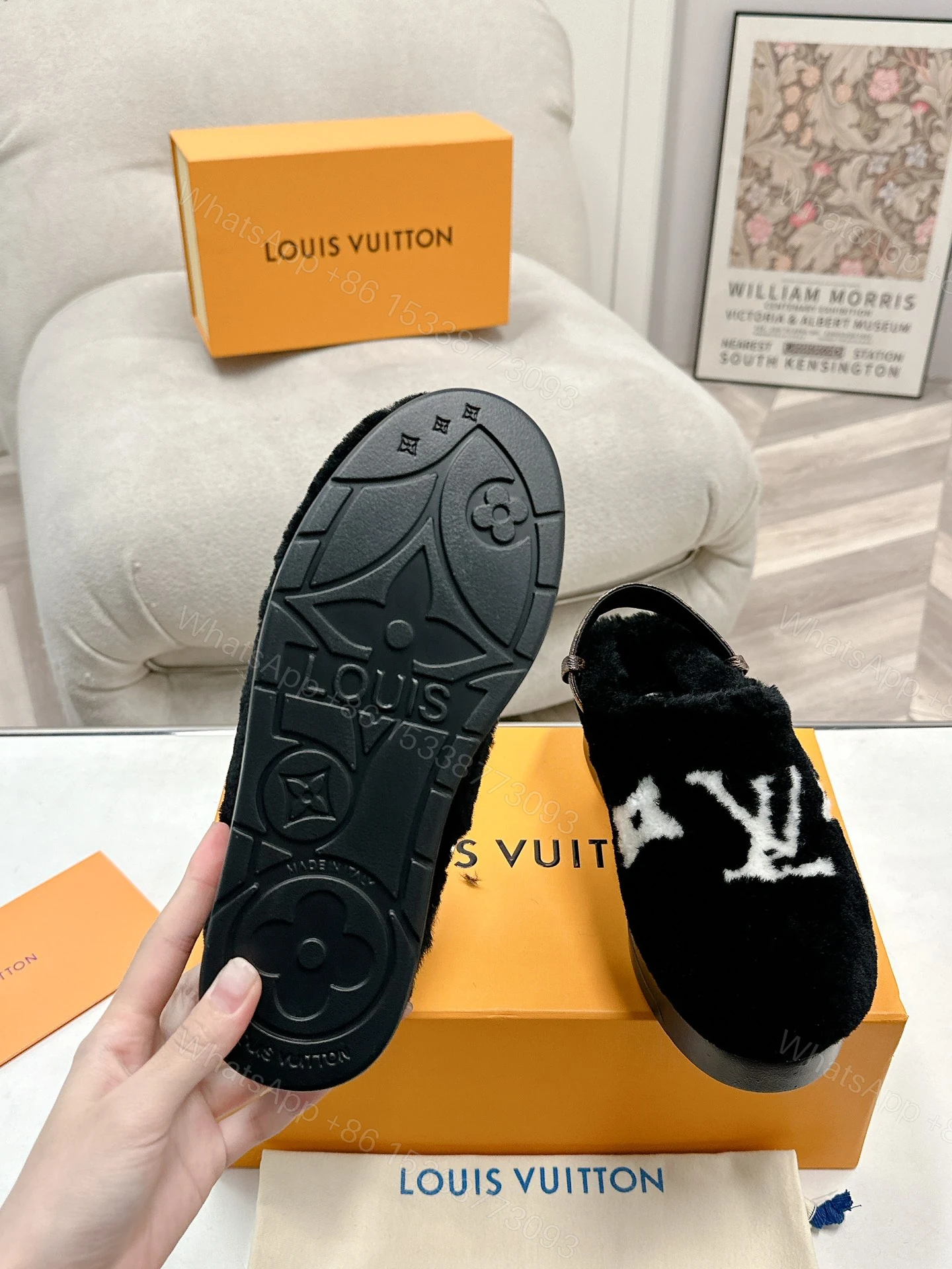 View 7 of LOUIS VUITTON ASPEN COMFORT CLOG BLACK 1ADC2R
