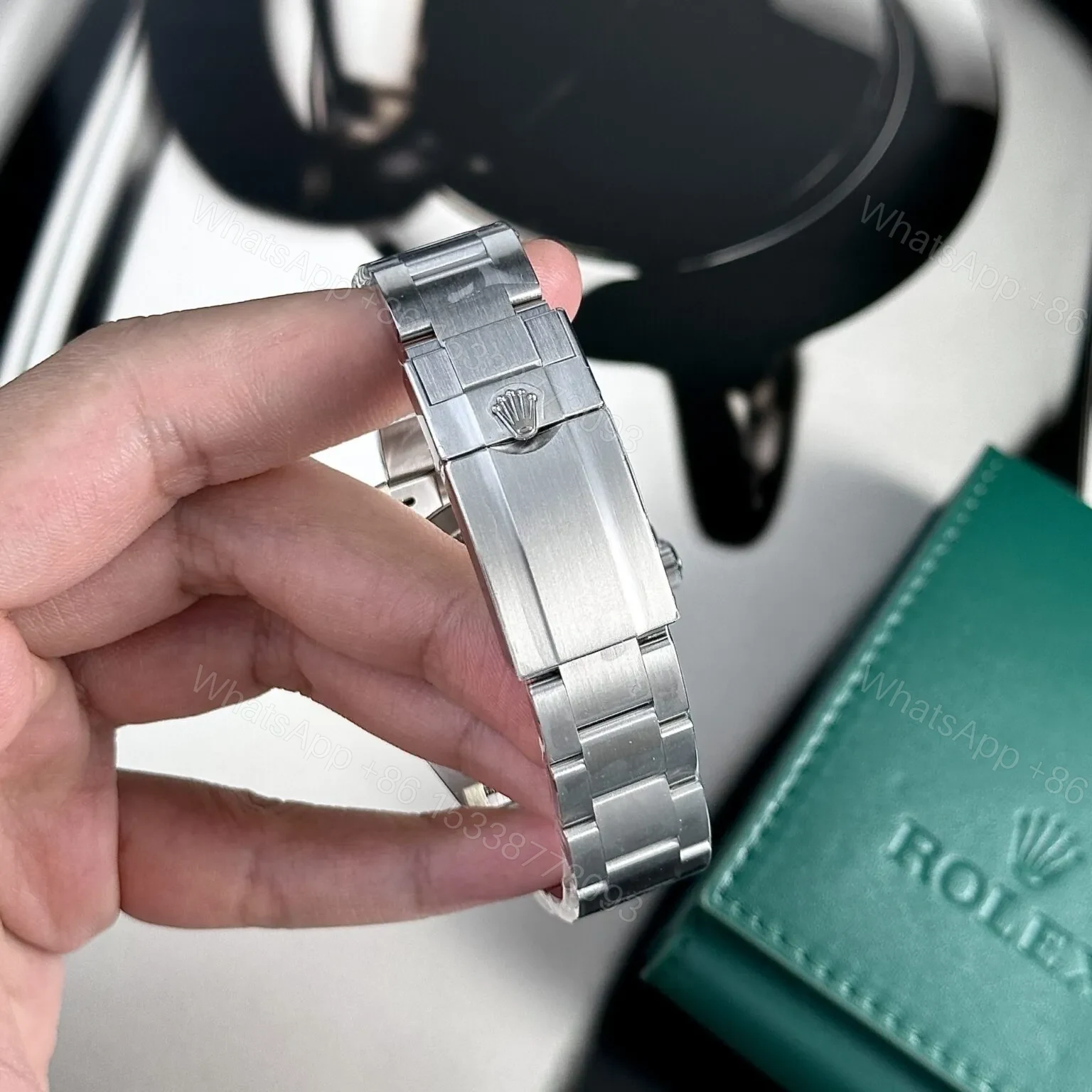 View 11 of Replica Rolex Air-King Black Dial 116900