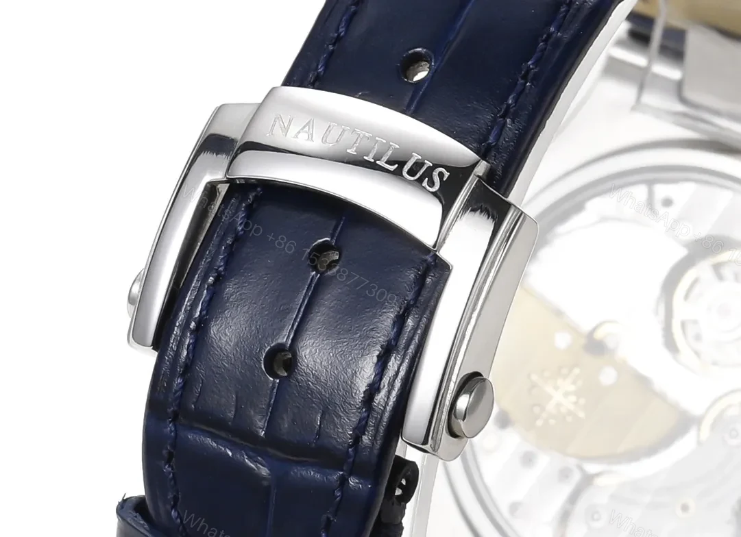 View 9 of Patek Philippe Nautilus Blue Strap Watch