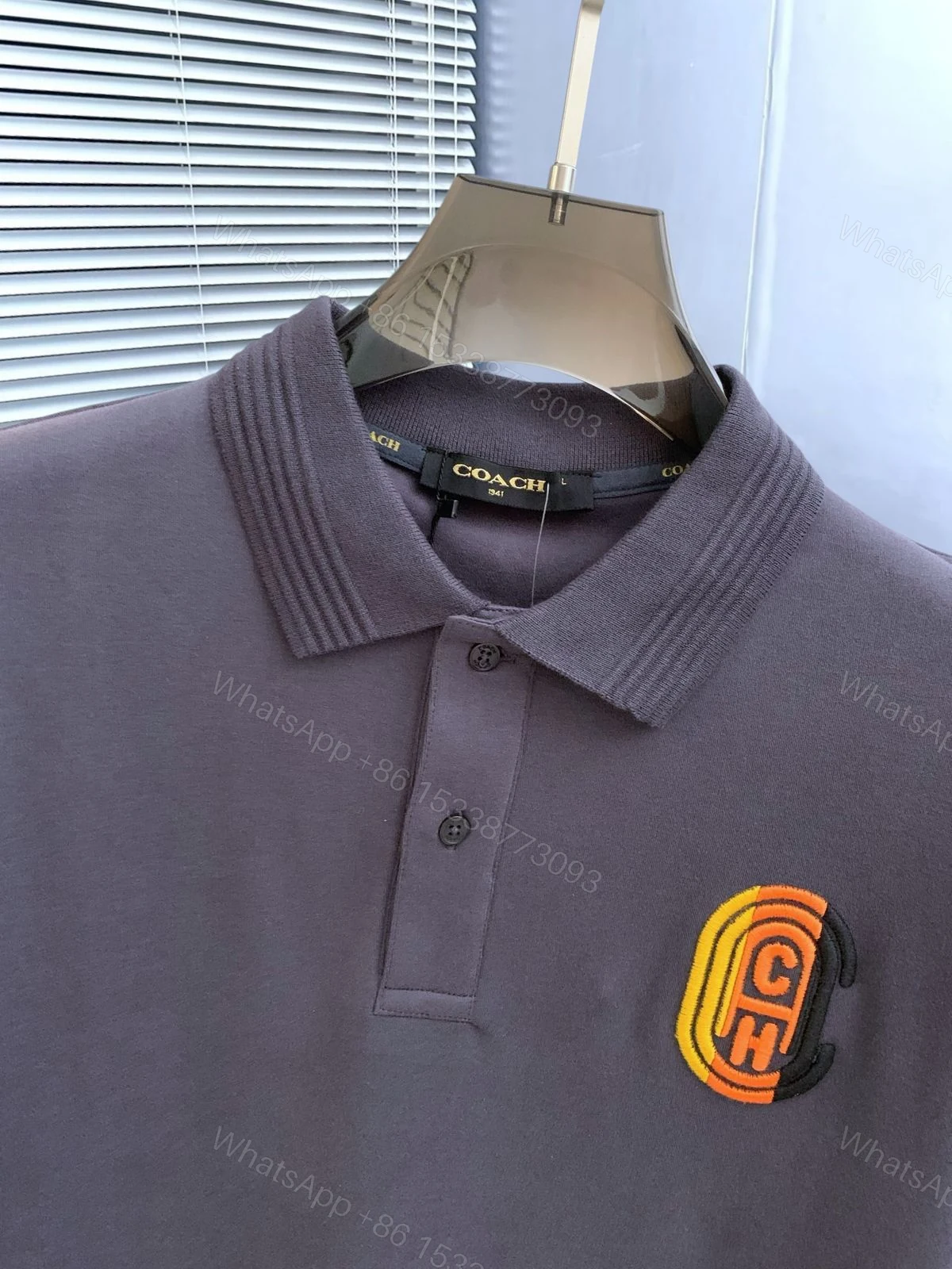 View 8 of First Copy Coach Imported Polo T-Shirt