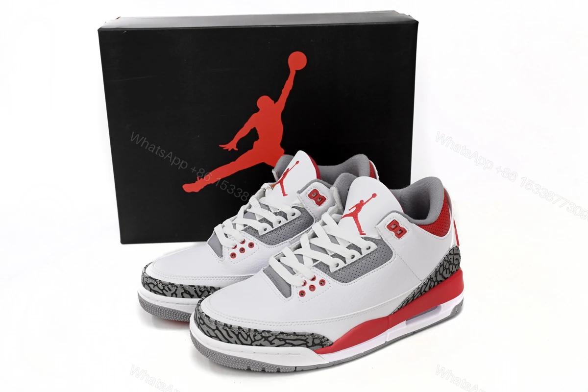Air Jordan 3 Retro Fire Red DN3707-160 — view 2