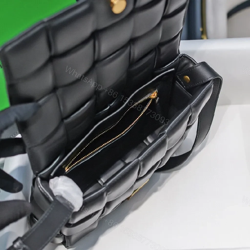 View 5 of Quilted Leather Mini Bag: Quiet Luxury, Black, Crossbody