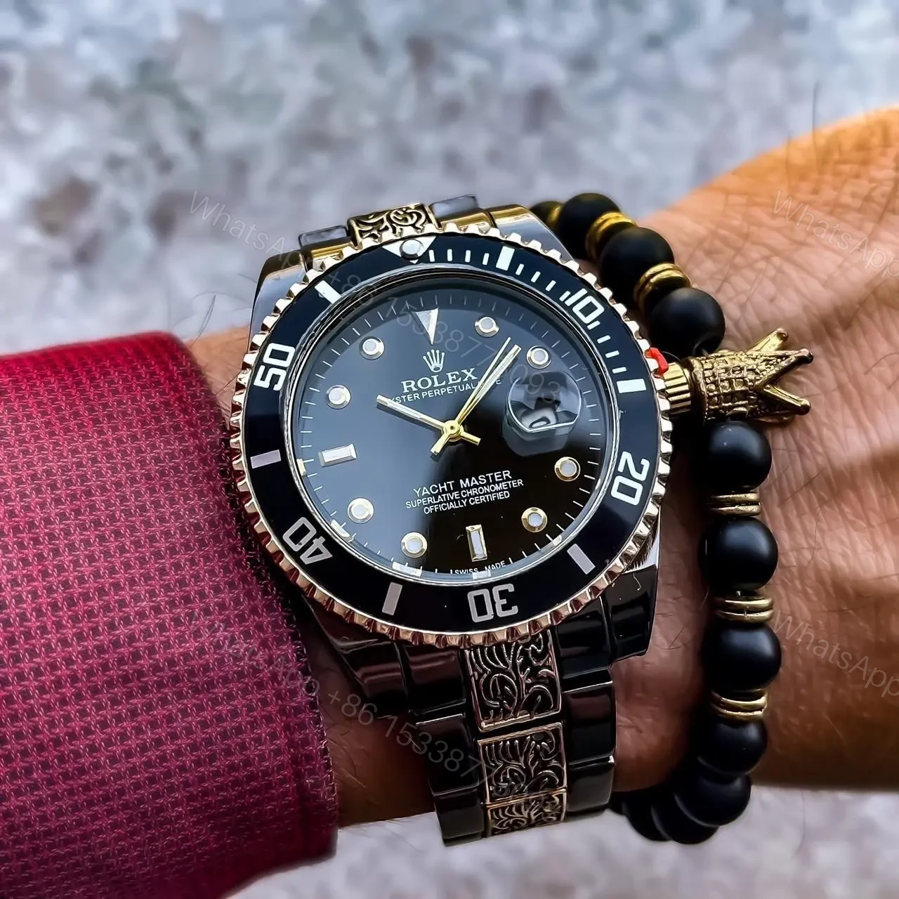 Rolex Hand Engraved Quartz — view 1