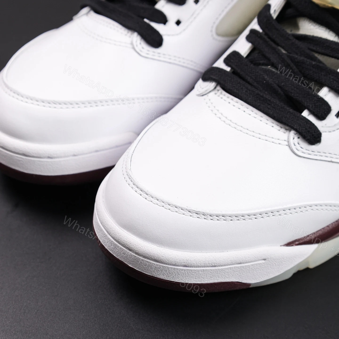 View 4 of A Ma Maniere x Jordan 5 Burgundy Crush​