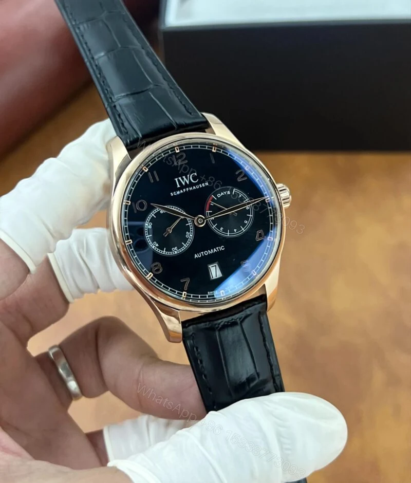 View 2 of IWC Schaffhausen Portugieser Black Dial 40mm Automatic
