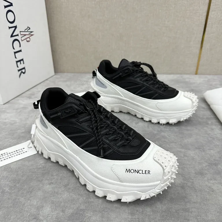 View 7 of Chunky Contrast Runner: Moncler-Textured Luxury High-Tops