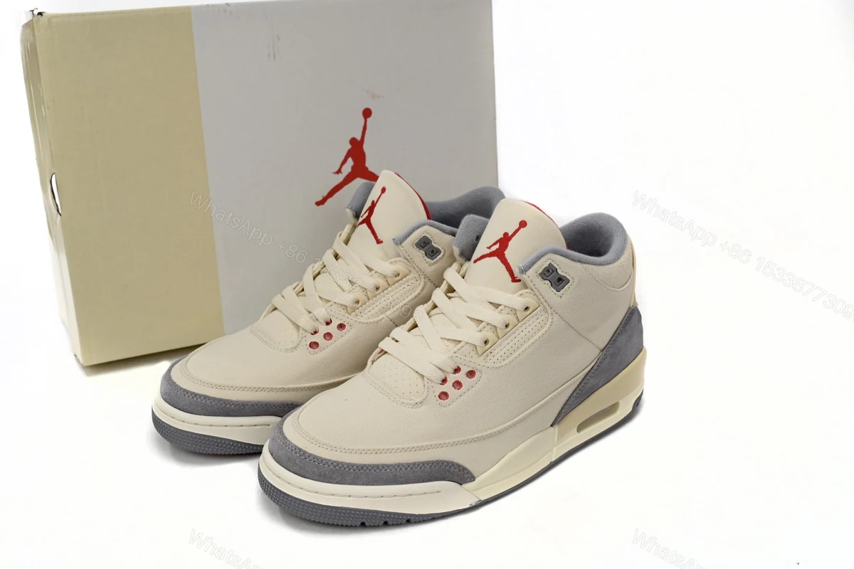 Air Jordan 3 “Muslin”Byssus DH7139-100 — view 2