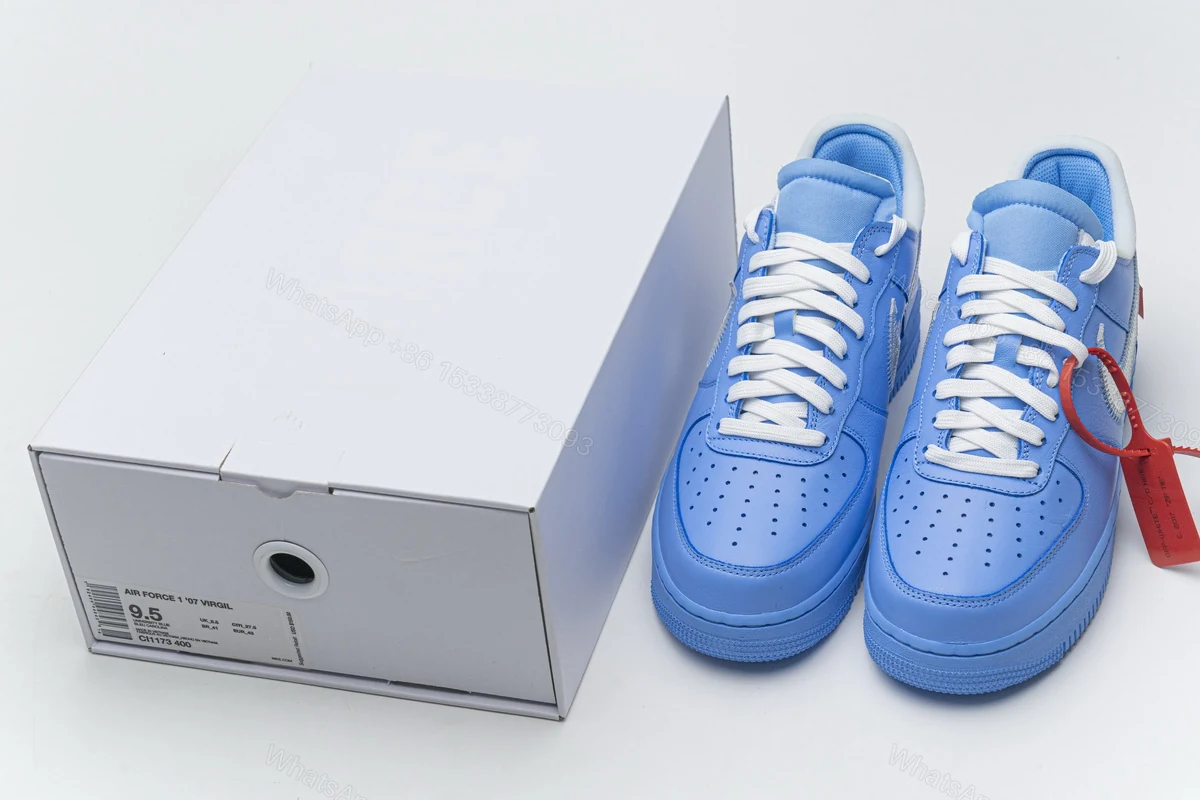 OFF White X Air Force 1 MCA University Blue CI1173-400 — view 2