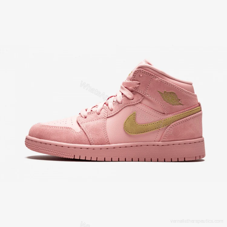 Air Jordan 1 Mid SE Coral Stardust BQ6931-600 — view 2