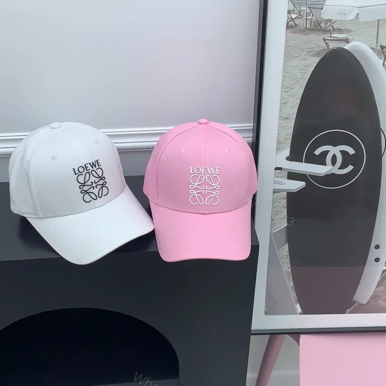 View 4 of Pink Luxe Logo Cap - Premium Cotton, Signature Embossed Logo