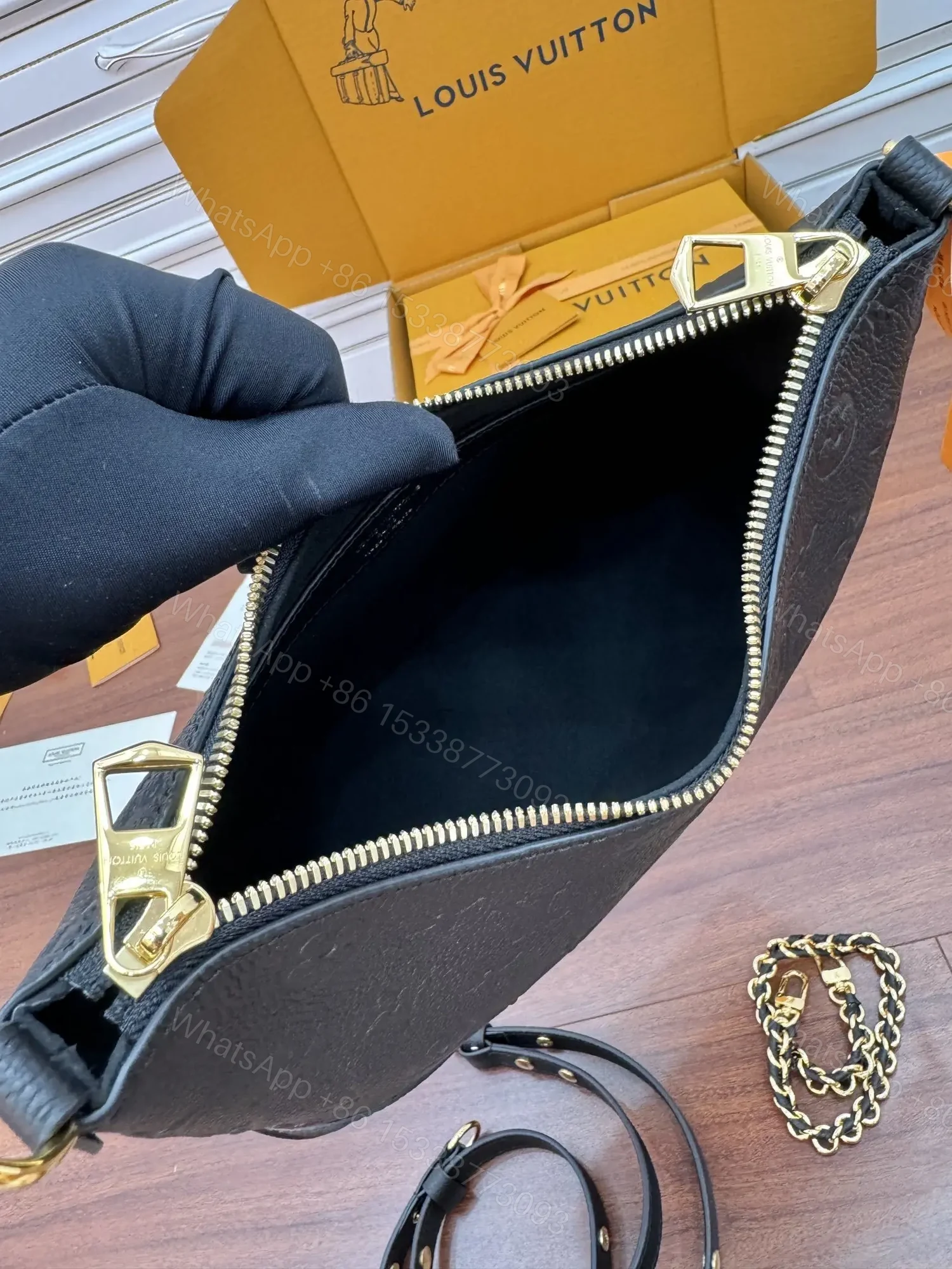 View 6 of Louis Vuitton Boulogne PM Bag Bicolor Monogram
