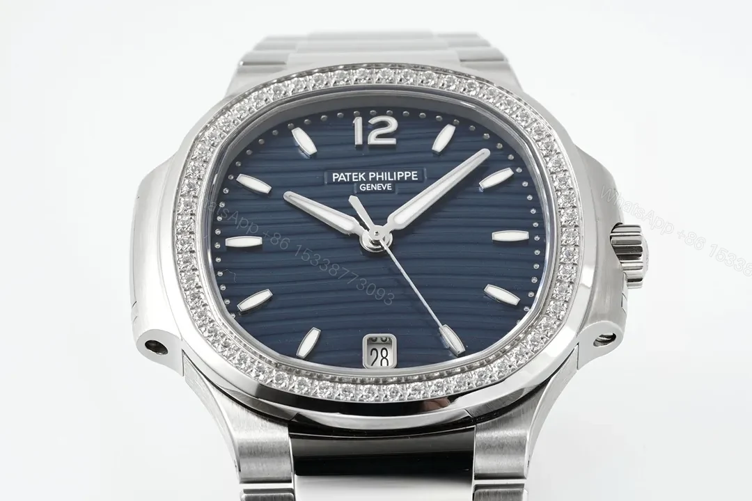 View 3 of Patek Philippe Blue Nautilus Ladies Watch