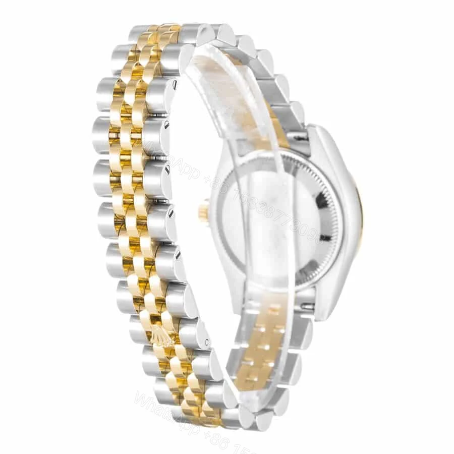 View 4 of Rolex Datejust 31 278273 Super Clone : Two-Tone Steel and Yellow Gold Silver Diamond Dial