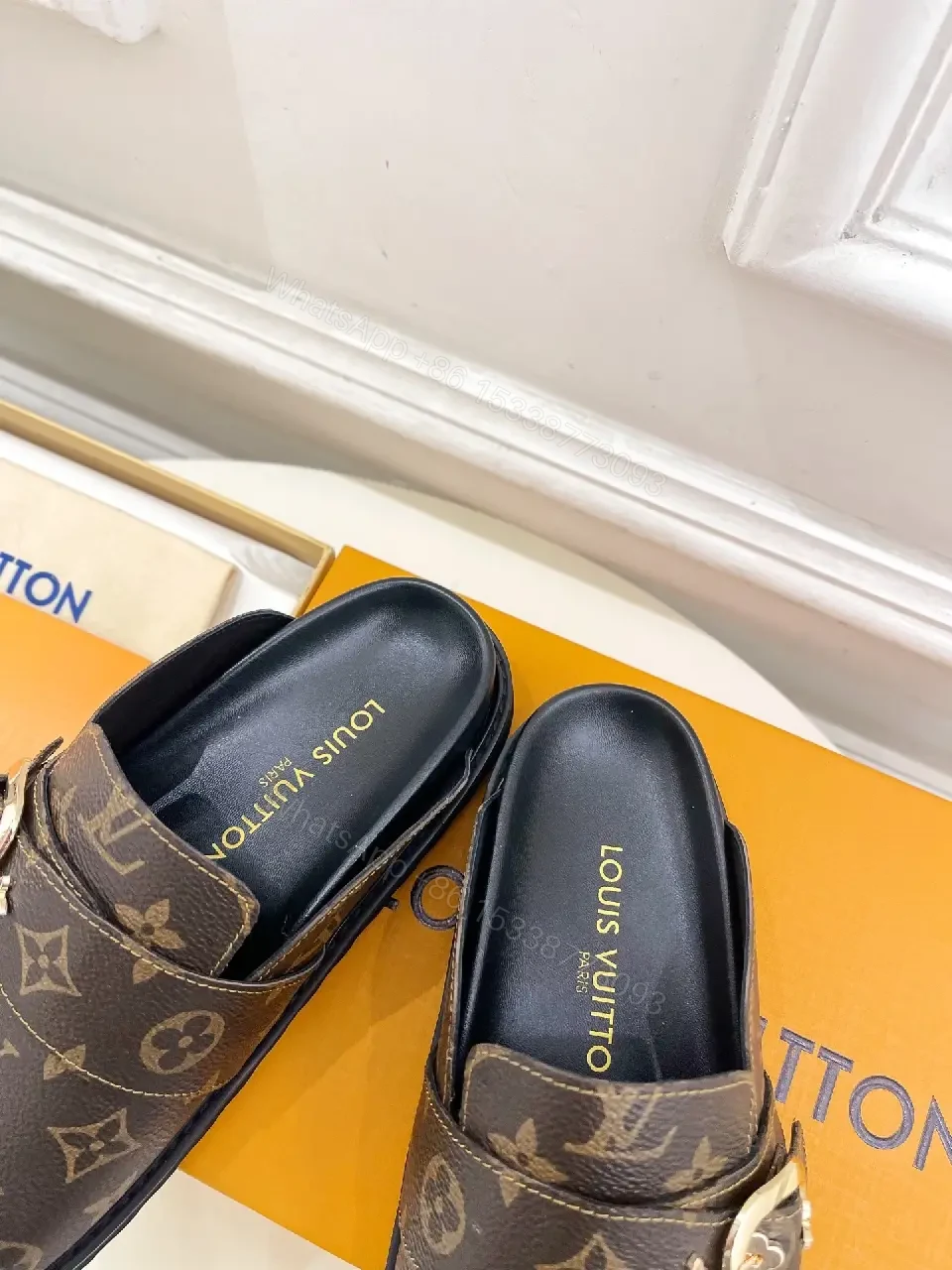 View 7 of Relaxed Luxury Slip-Ons with Monogram Accent Shoes