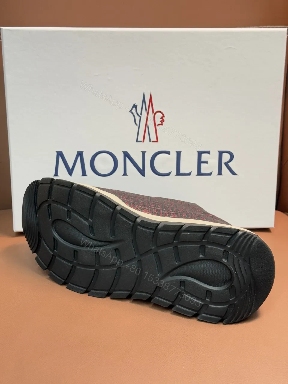 View 9 of Knit Black/Gold Baroque-Overlay Sneaker: Modern Comfort