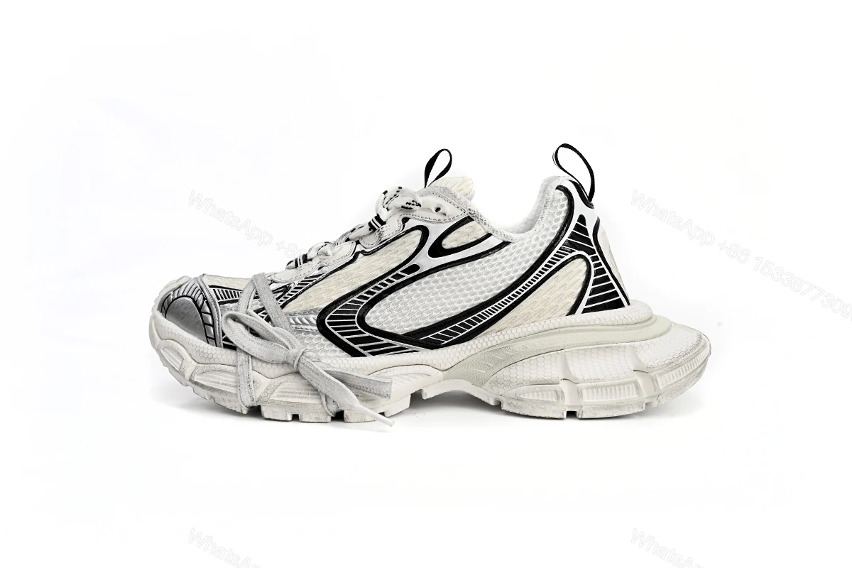 View 9 of Balenciaga 3XL Silver Rice White Black 542229 W1RB5 0352