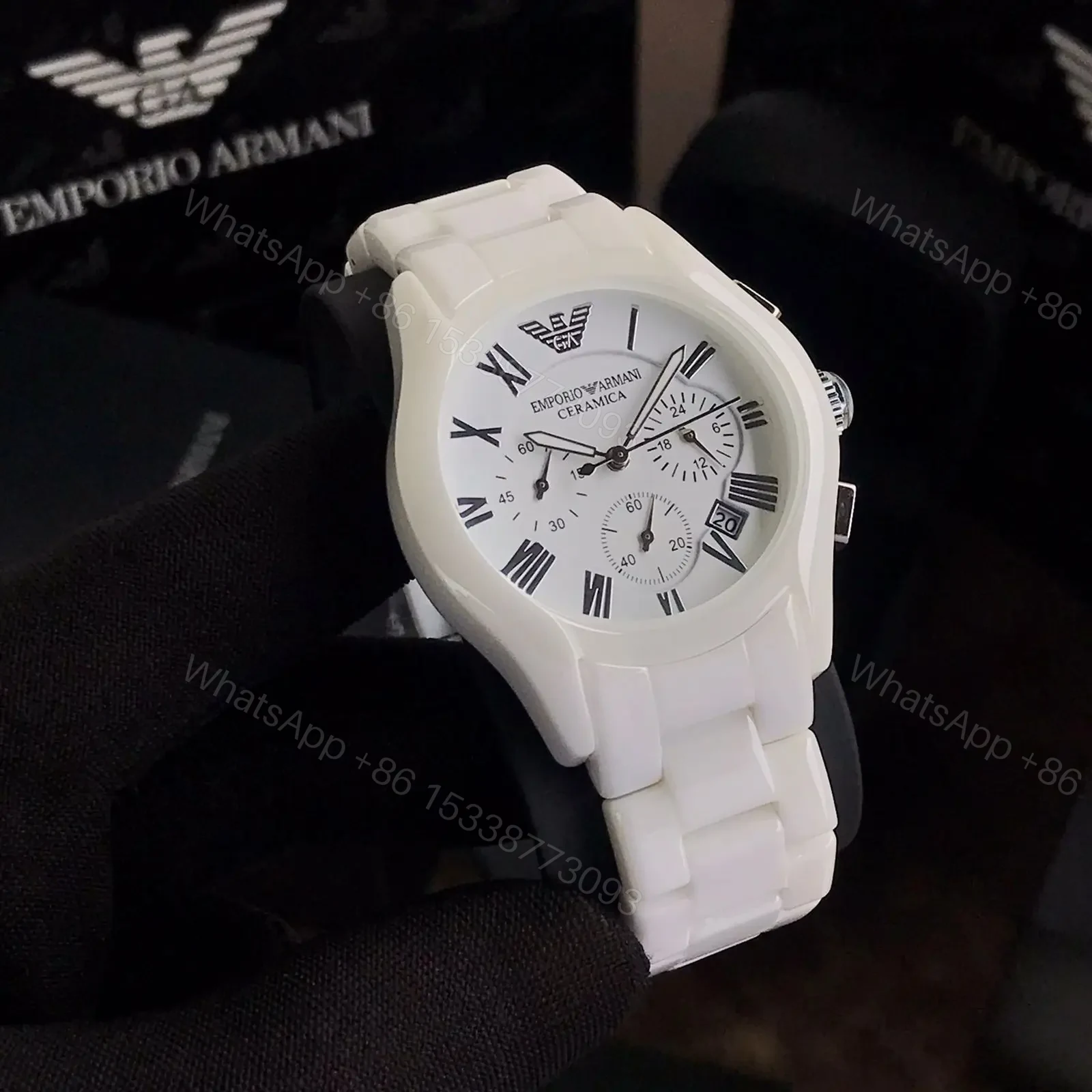 View 2 of Emporio Armani AR1404 7AA For Men Watch