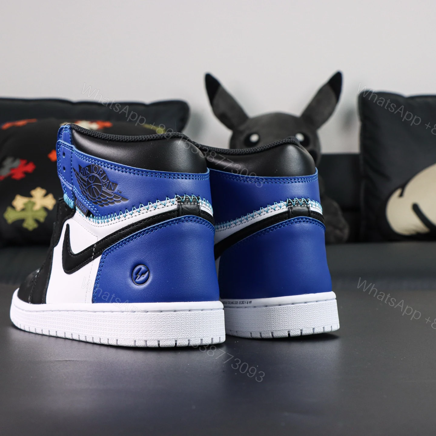 View 6 of Union LA x Fragment Design x Jordan 1 High Reps