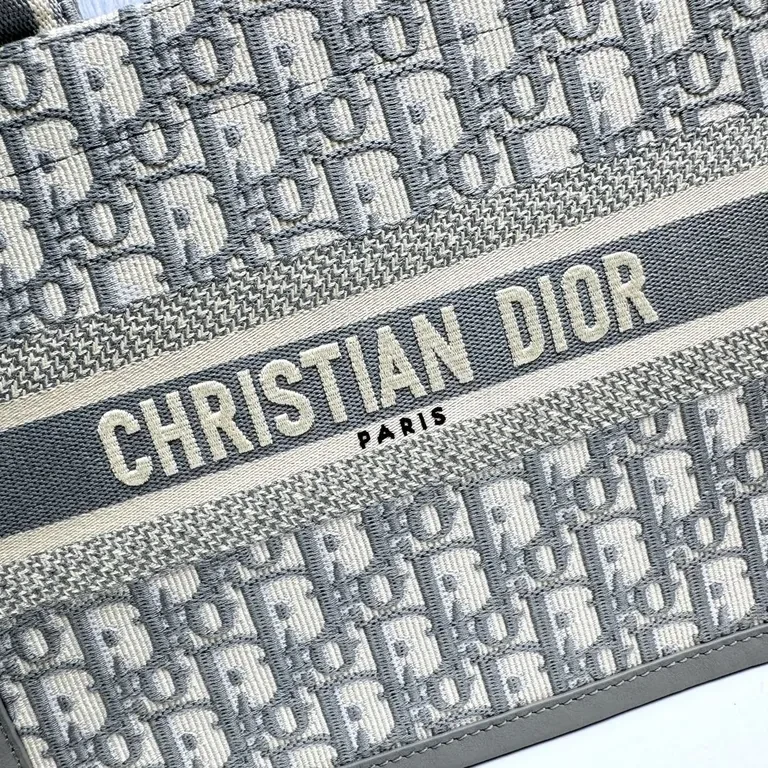 View 5 of Dior Monogram Tote: Elevated Texture, Structured Style
