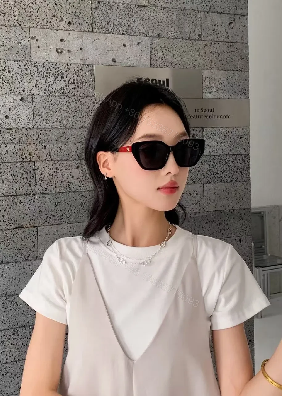 View 8 of Tortoise Shell Sunglasses with Gold Detailing – Luxe Eyewear