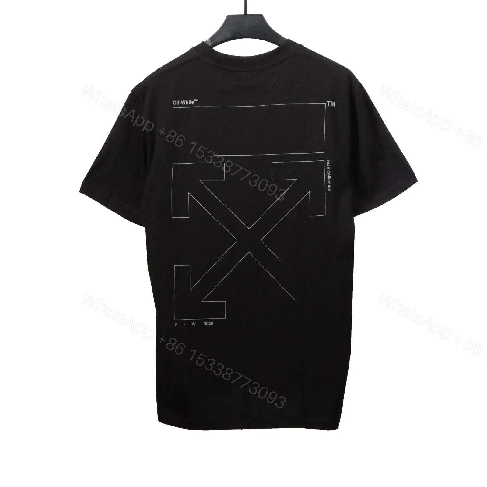 Off-White Incomplete lines Print T-Shirt — view 1