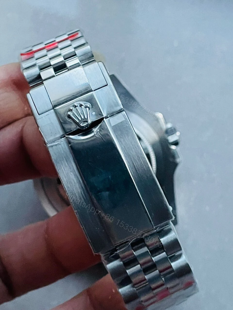 View 11 of GMF Factory 1:1 Rolex GMT Master II 16710 V5 COLA 904L SS 1:1 RED BLACK Bezel Best Edition