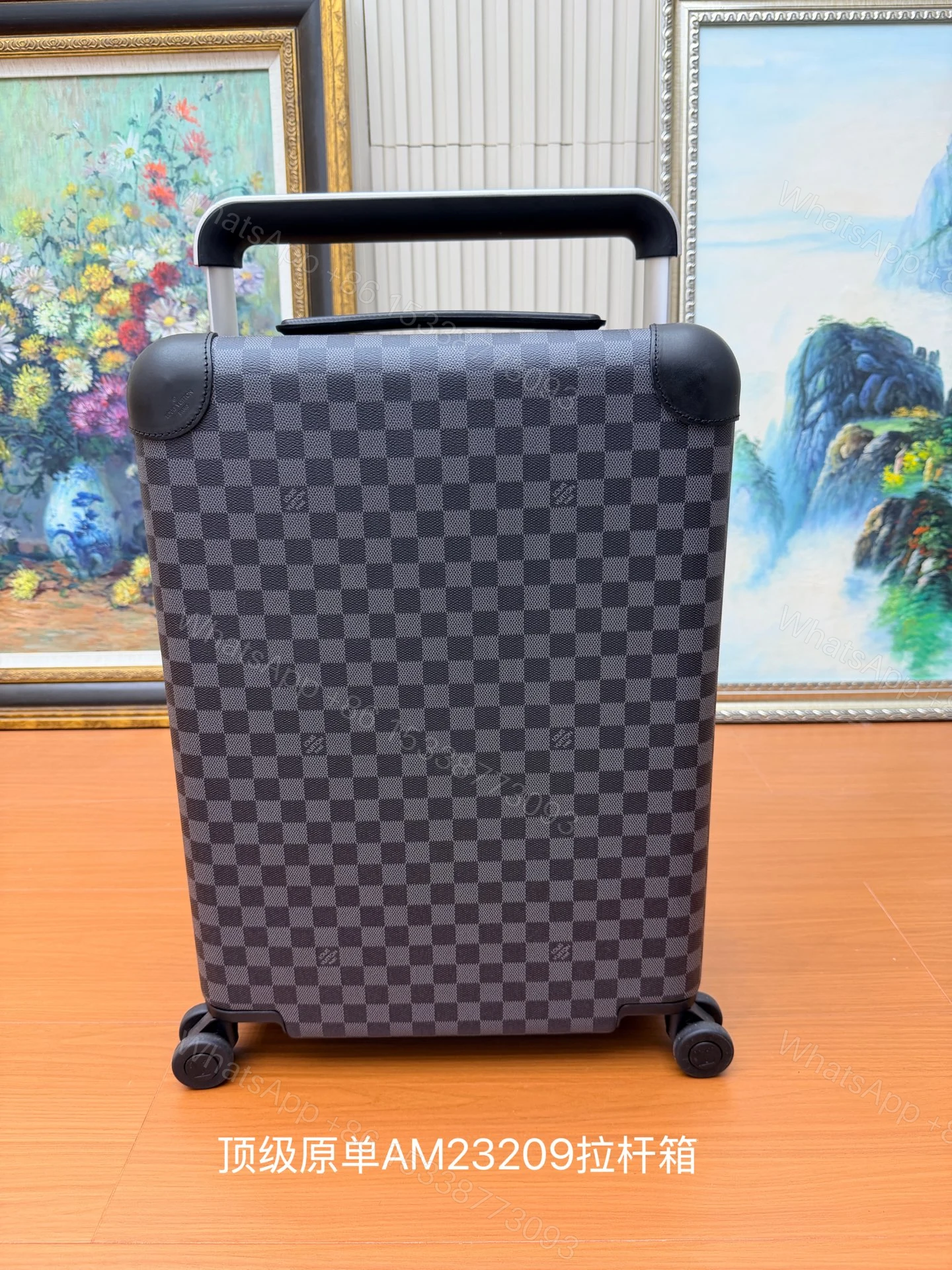 LV 高仿 Damier Graphite 棋盤格拉桿箱 商務登機箱 旅行行李箱 — view 1