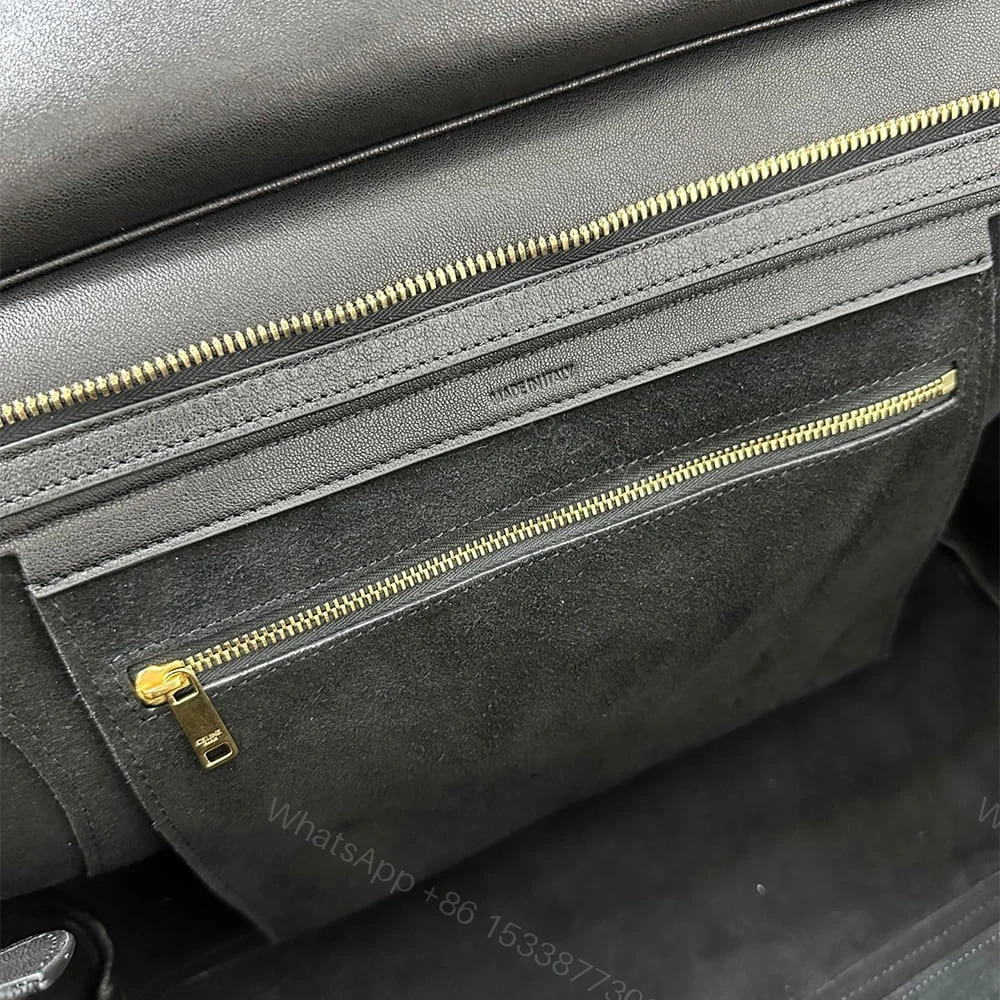 View 7 of CELINE MEDIUM SMILING NEW LUGGAGE IN SUPPLE SHINY LAMBSKIN(HIGH-END GRADE)